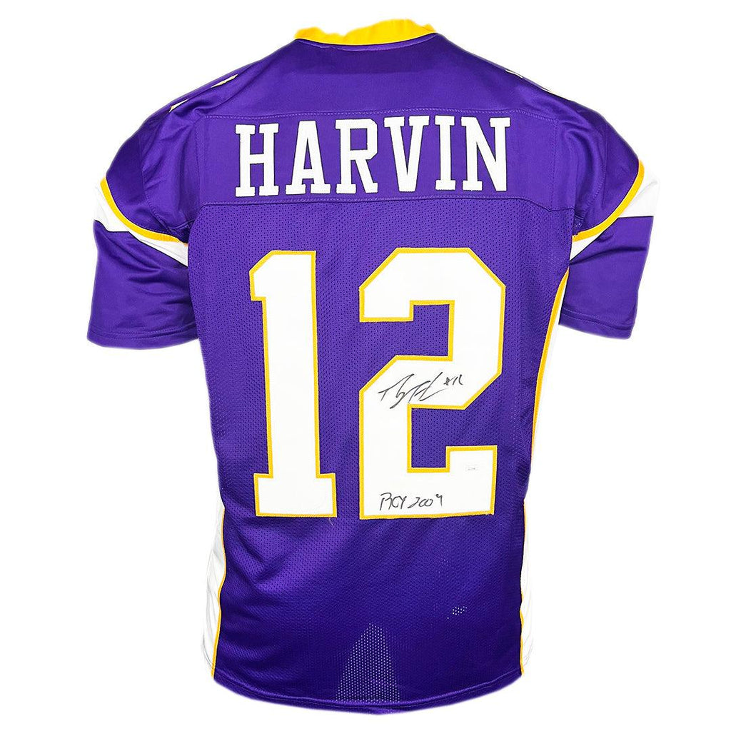 Percy Harvin Signed Minnesota Vikings Jersey Inscribed ROY 2009 RARE NWT