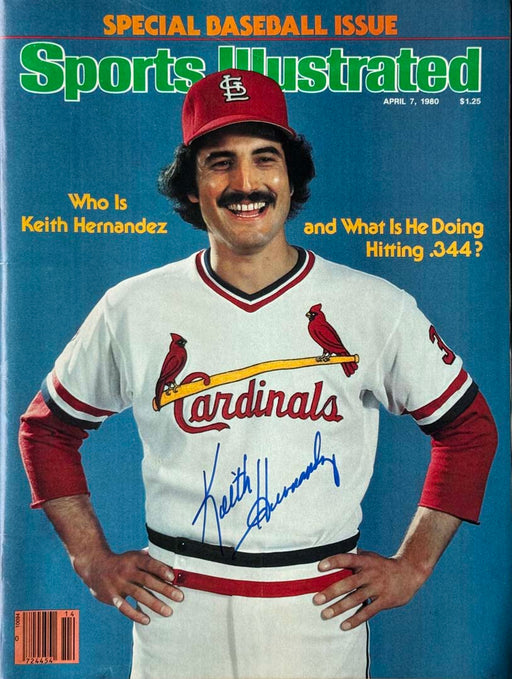 Keith Hernandez Signed Sports Illustrated 4/7/1980 Issue (JSA)