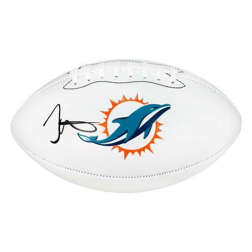 Tyreek Hill Signed Miami Dolphins Official NFL Team Logo Football (Beckett)