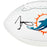 Tyreek Hill Signed Miami Dolphins Official NFL Team Logo Football (Beckett)