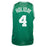 Jrue Holiday Signed 24 NBA Champs Inscription Boston Green Basketball Jersey (Beckett)