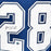 Malik Hooker Signed Dallas Blue Football Jersey (Beckett)