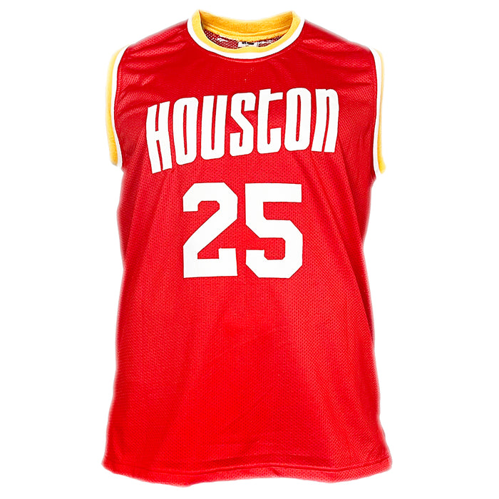 Robert Horry Signed Houston Red Basketball Jersey (Beckett)