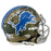 Aidan Hutchinson Signed Detroit Lions Camo Speed Mini Football Helmet (Beckett)