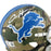 Aidan Hutchinson Signed Detroit Lions Camo Speed Mini Football Helmet (Beckett)