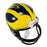 Aidan Hutchinson Signed Michigan Wolverines Mini Football Helmet (Beckett)