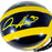 Aidan Hutchinson Signed Michigan Wolverines Mini Football Helmet (Beckett)