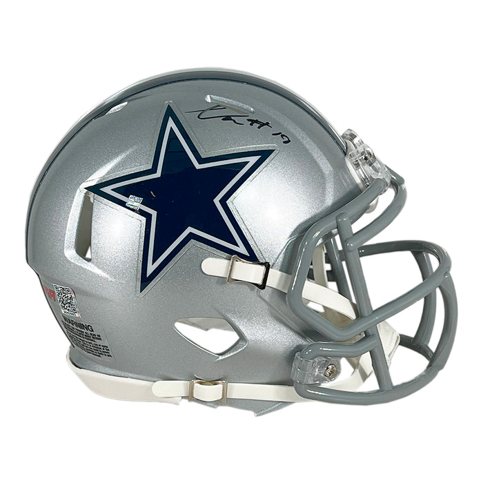 Noah Igbinoghene Signed Dallas Cowboys Speed Mini Football Helmet (JSA)