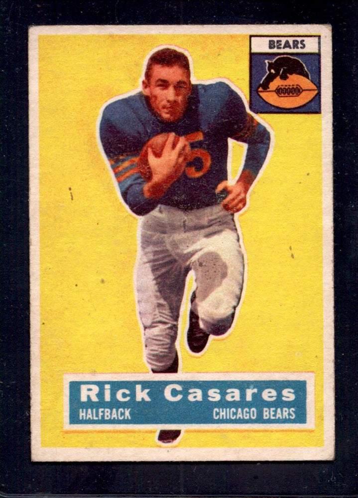 1956 Topps #35 Rick Casares Bears Football Card — RSA