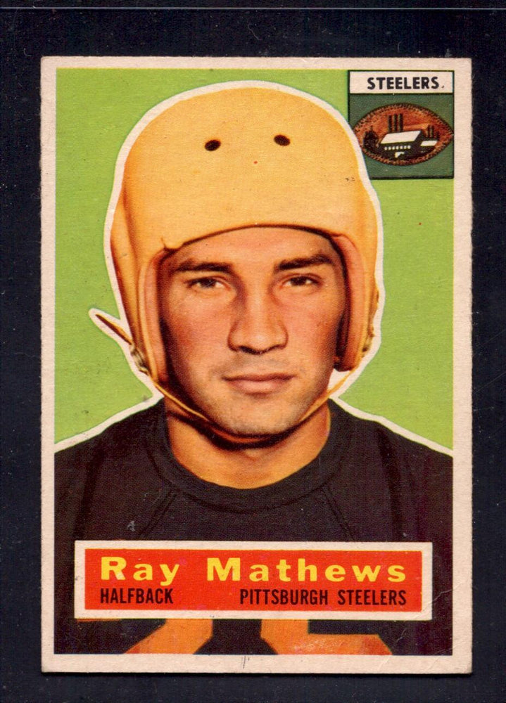 1956 Topps #75 Ray Mathews Steelers Football Card - RSA