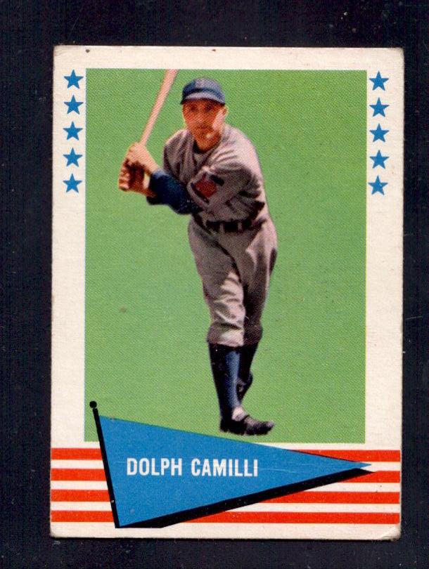 1961 Doplh Camilli Fleer Baseball Greats #97 Dodgers Baseball Card - RSA
