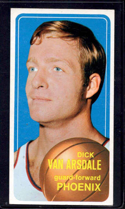 1970-71 Topps #45 Dick Van Arsdale Phoenix Suns Basketball Cards - RSA