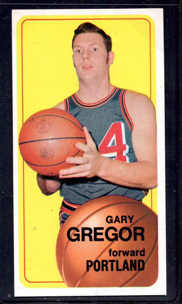 1970-71 Topps #89 Gary Gregor Portland Trail Blazers Basketball Cards - RSA