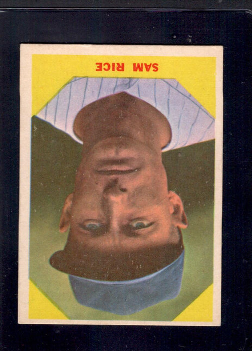 1960 Sam Rice Fleer Baseball Greats #34 Baseball Card - RSA