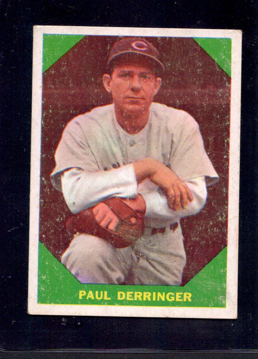 1960 Paul Derringer Fleer Baseball Greats #43 Baseball Card - RSA