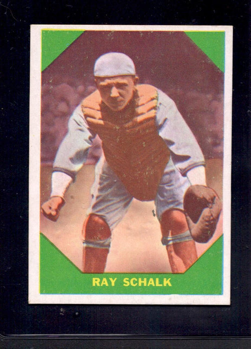 1960 Ray Schalk Fleer Baseball Greats #56 Baseball Card - RSA