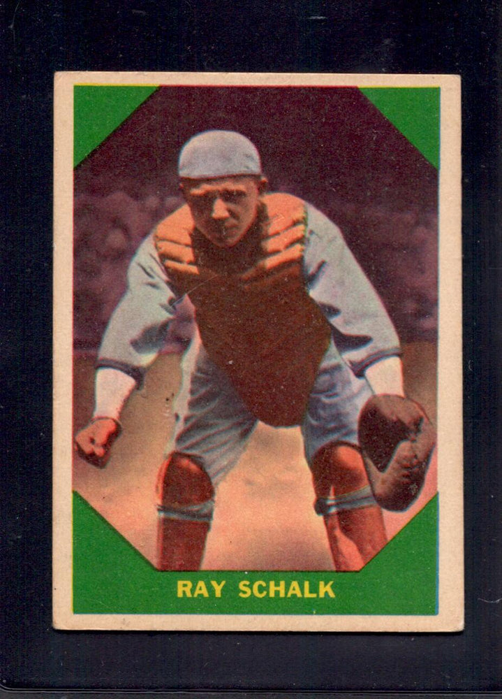 1960 Ray Schalk Fleer Baseball Greats #56 Baseball Card - RSA