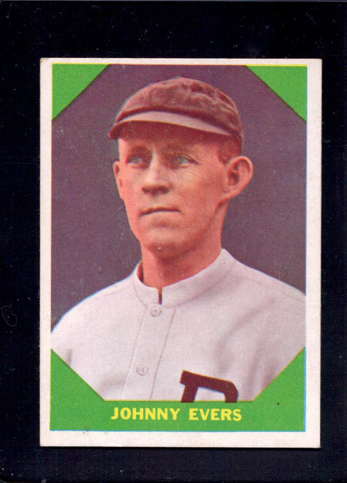 1960 Johnny Evers Fleer Baseball Greats #57 Baseball Card - RSA