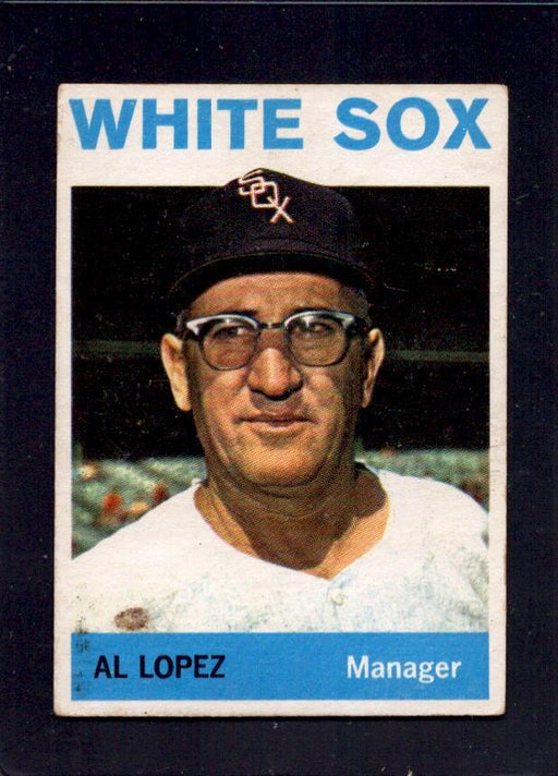 1964 Al Lopez Topps #232 White Sox Manager Baseball Card - RSA