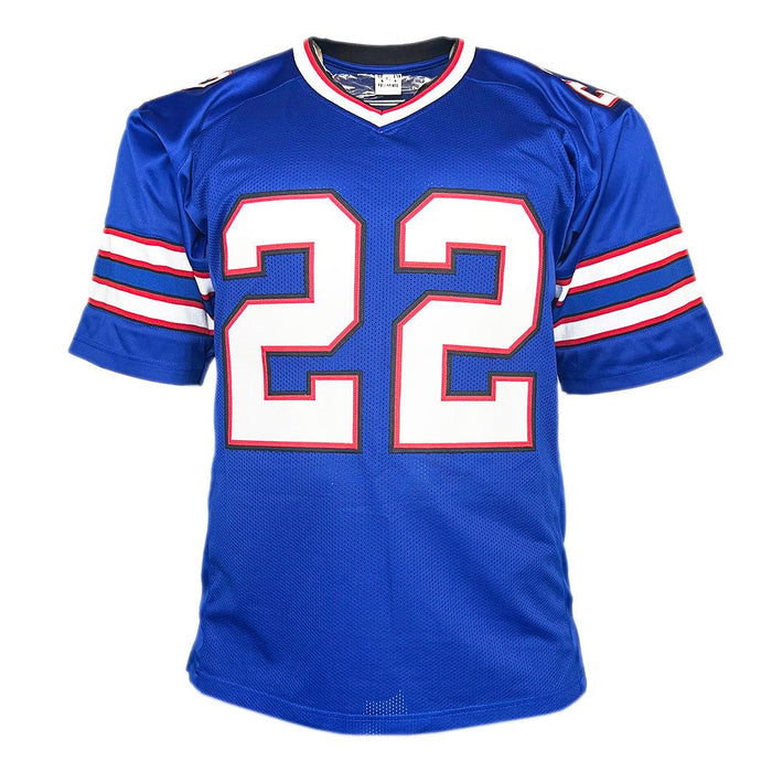 Fred Jackson Signed Buffalo White Football Jersey (JSA) — RSA