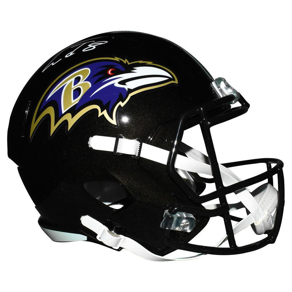 Lamar Jackson Signed Baltimore Ravens Riddell Mini Helmet (JSA)