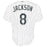 Bo Jackson Signed Authentic Chicago White Sox White Pinstripe Baseball Jersey (Beckett)