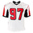 Grady Jarrett Signed Atlanta White Football Jersey (Beckett)