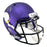 Justin Jefferson Signed Minnesota Vikings Speed Full-Size Replica Football Helmet (Beckett)