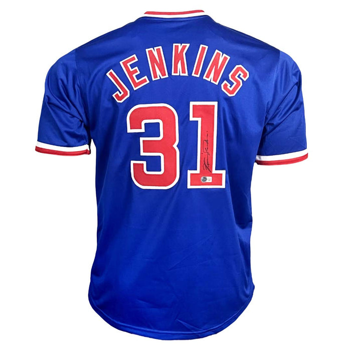 Ferguson Jenkins Signed Chicago Royal Blue Baseball Jersey (Beckett)
