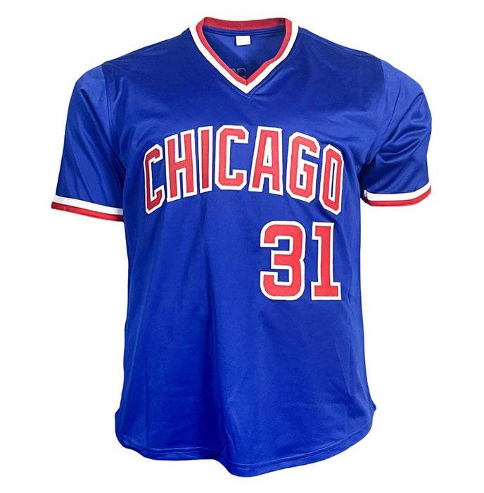 Ferguson Jenkins Signed Chicago Royal Blue Baseball Jersey (Beckett)