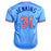 Ferguson Jenkins Signed Texas Light Blue Baseball Jersey (Beckett)