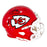 Nazeeh Johnson Signed Kansas City Chiefs Speed Mini Football Helmet (Beckett)