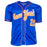 Howard Johnson Signed New York Blue Baseball Jersey (JSA)