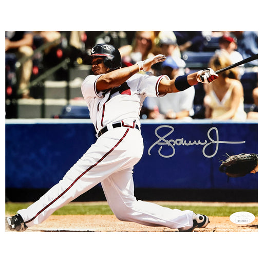 Andruw Jones Signed Atlanta Pose 1 Baseball 8x10 Photo (JSA)