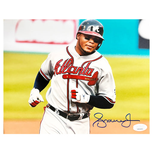 Andruw Jones Signed Atlanta Pose 5 Baseball 8x10 Photo (JSA)