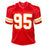 Chris Jones Signed Kansas City Red Football Jersey (JSA)