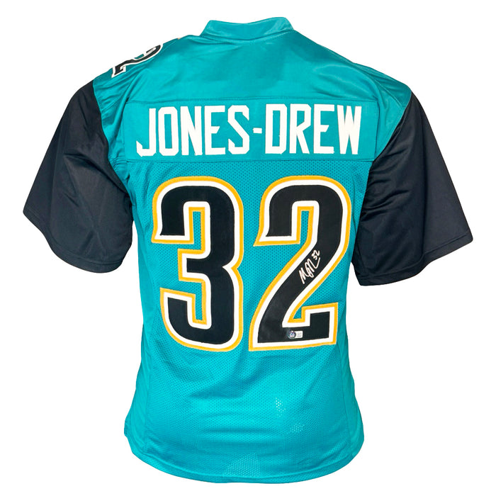 Maurice Jones-Drew Signed Jacksonville Teal Football Jersey (Beckett)