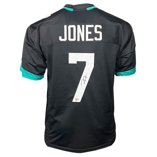 Zay Jones Signed Jacksonville Black Football Jersey (Beckett)