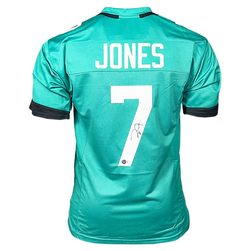 Zay Jones Signed Jacksonville Blue Football Jersey (Beckett)