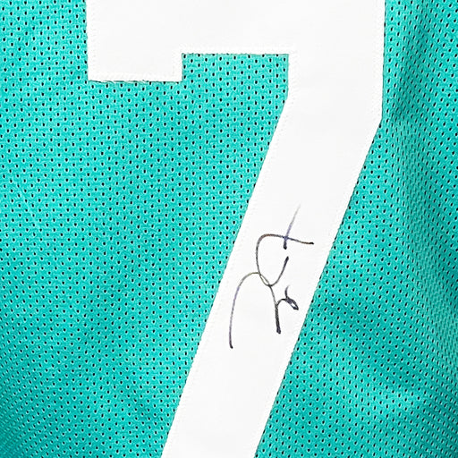 Zay Jones Signed Jacksonville Blue Football Jersey (Beckett)