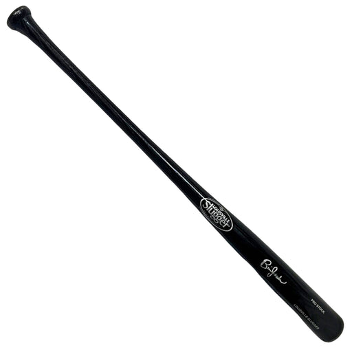 Brian Jordan Signed Louisville Slugger Official MLB Black Baseball Bat (Beckett)