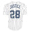 David Justice Signed New York Pinstripe Baseball Jersey (Beckett) - RSA