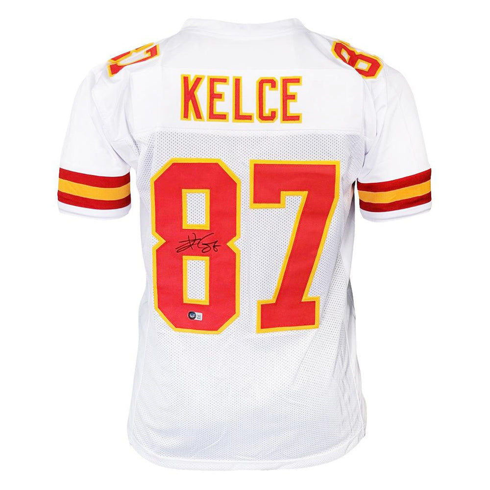 Limited Women's Travis Kelce Gold Jersey - #87 Football Kansas City Chiefs  Inverted Legend Size S