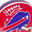 Jim Kelly Signed Buffalo Bills Throwback 87-01 Speed Mini Football Helmet (Beckett)