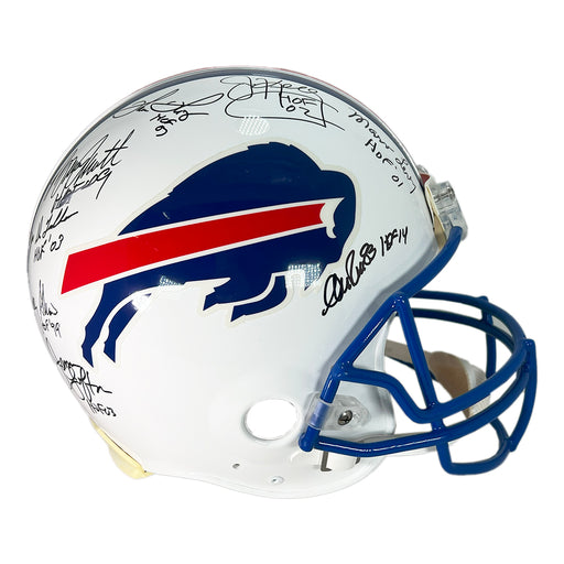 Bills Hall of Famers Signed Throwback Authentic Full-Size Football Helmet (JSA)