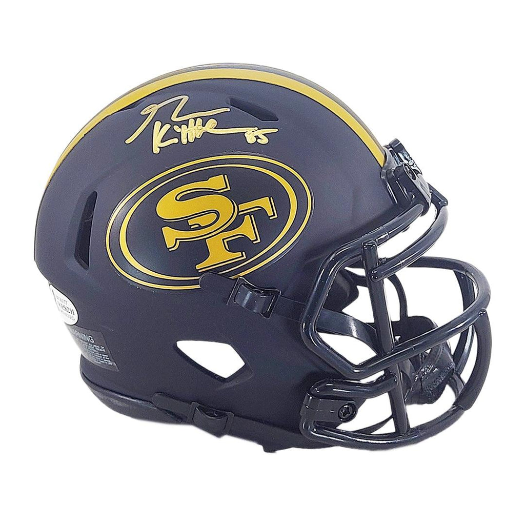 George Kittle San Francisco 49ers Autographed Riddell Eclipse