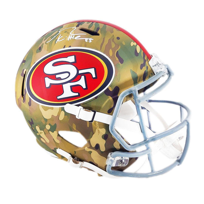 George Kittle Signed San Francisco 49ers Camo Speed Mini Football