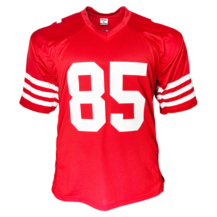 George Kittle Signed Pro Edition Red Football Jersey Beckett RSA