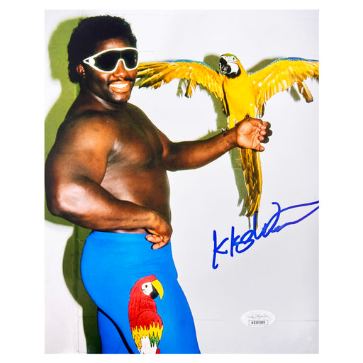 Koko B. Ware Signed Pose 2 Wrestling 8x10 Photo (JSA)