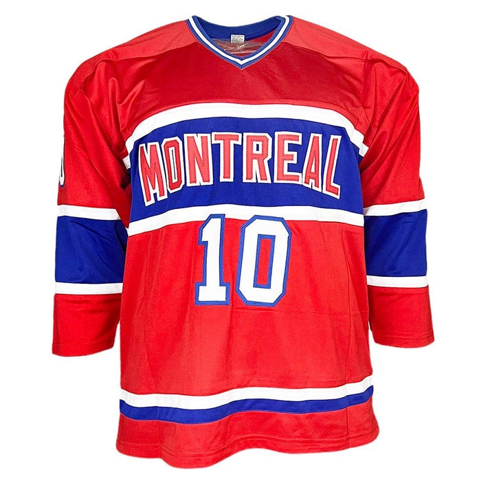 Guy Lafleur Autographed Montreal Blue Custom Hockey Jersey (JSA